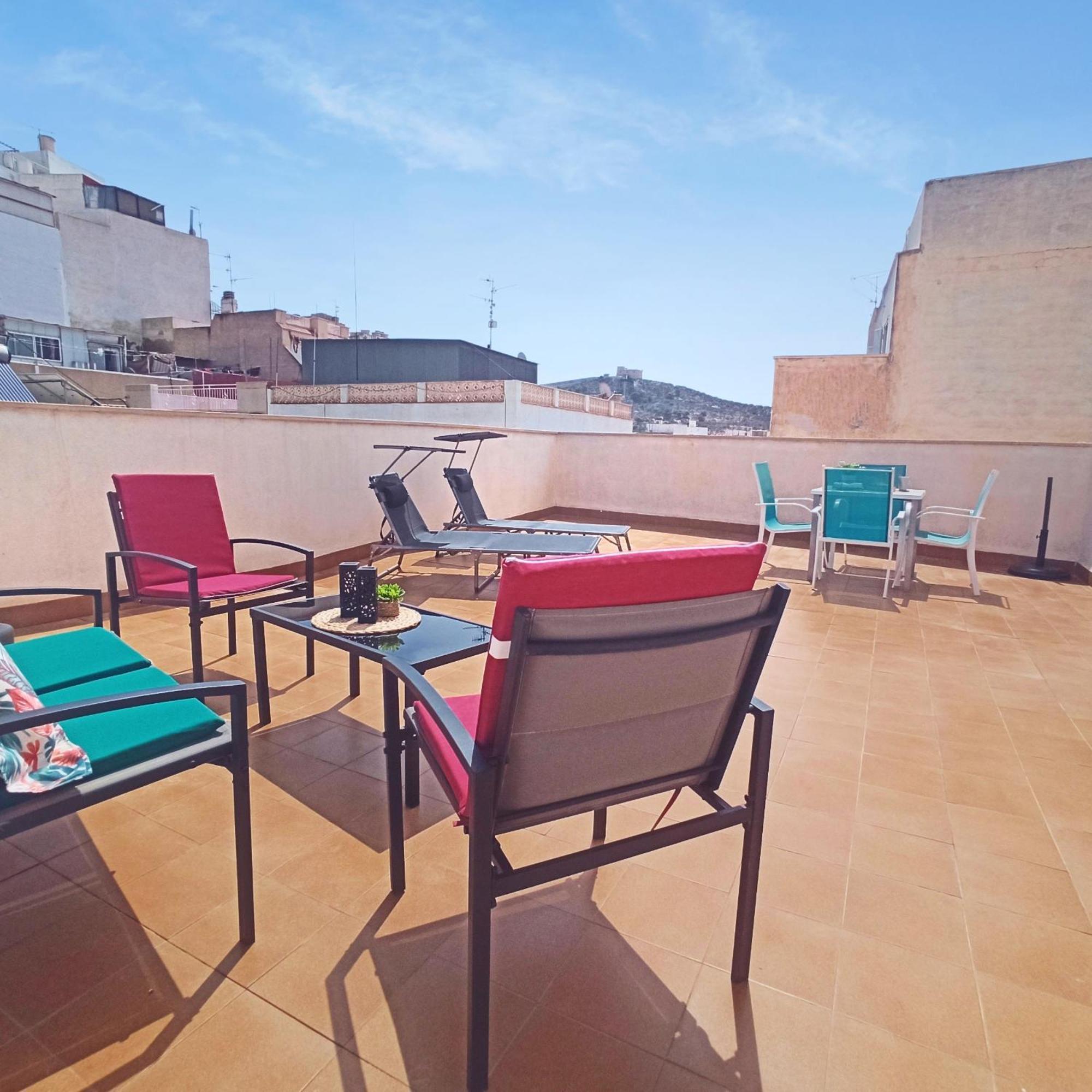 شقة Avenida Principal - Gran Terraza Con Parking - By Aloha Palma أغيلاس المظهر الخارجي الصورة