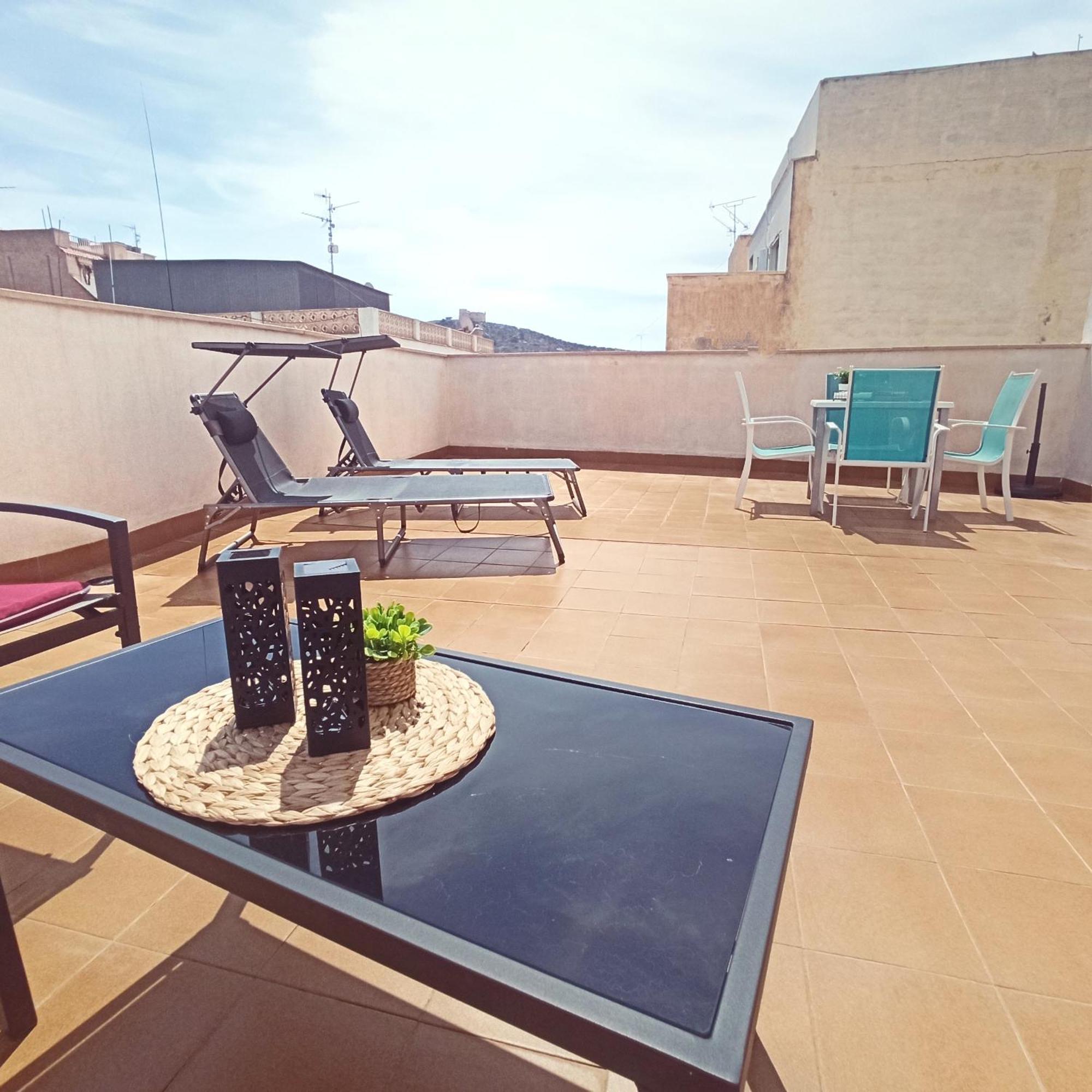 شقة Avenida Principal - Gran Terraza Con Parking - By Aloha Palma أغيلاس المظهر الخارجي الصورة
