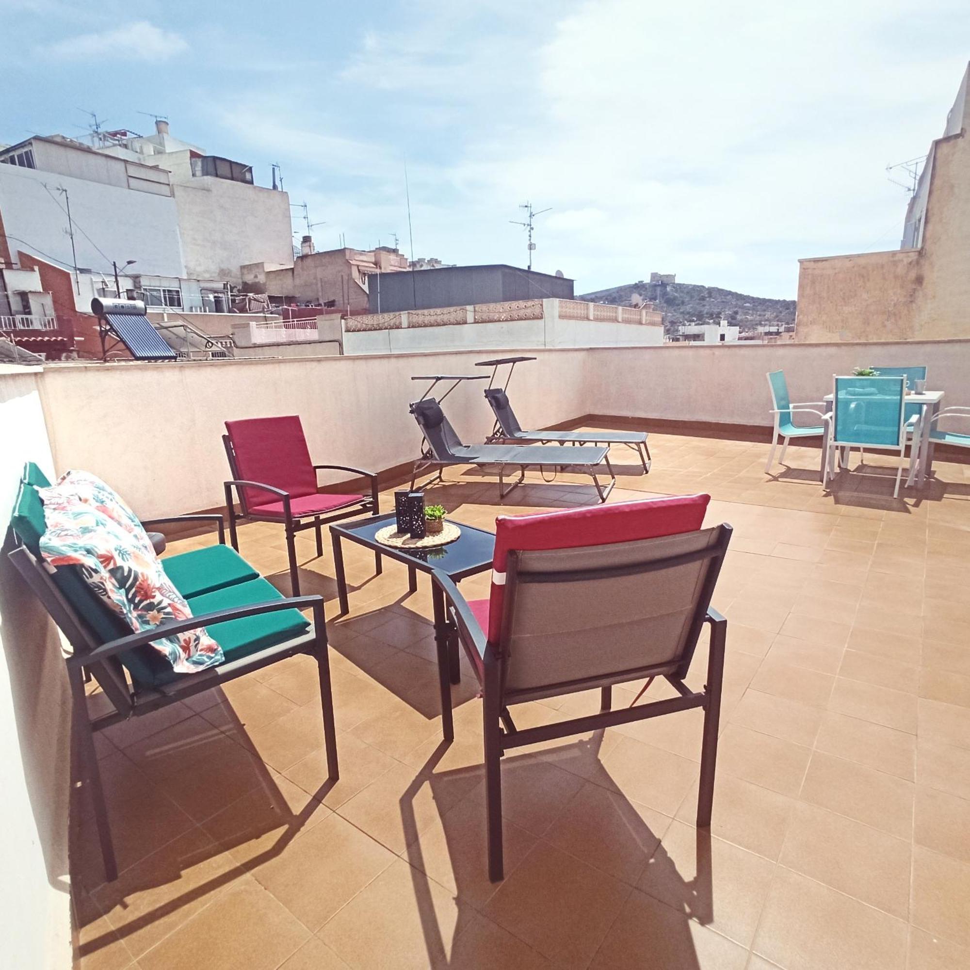 شقة Avenida Principal - Gran Terraza Con Parking - By Aloha Palma أغيلاس المظهر الخارجي الصورة